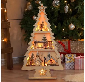 Brilagi - LED dekoracja świąteczna LED/3xAA choinka