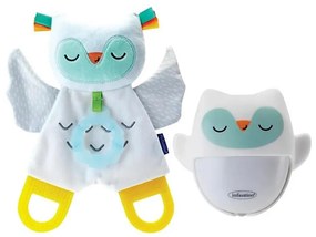 Infantino - Night lampa z glowing snuggle toy Owl