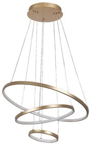 Rabalux 72349 - ściemnialny żyrandol LED na linkach BELIZA LED/90W/230V 3000-6500K + pilot