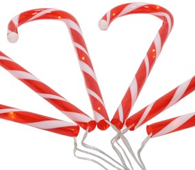 Zestaw 4 lamp świątecznych, 47 cm