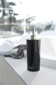 Czarny plastikowy dozownik do mydła 500 ml Round – YAMAZAKI