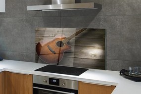 Szkło Ozdobne do Kuchni Klasyczna Gitara