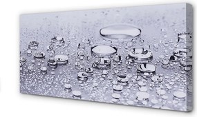 Obraz drukowany na płótnie Perliste Odświeżenie Wodne