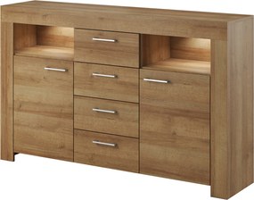 Komoda CIELO 155 cm do Salonu Sypialni Dąb