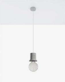 Lampa wisząca BONO beton SOLLUX  LIGHTING