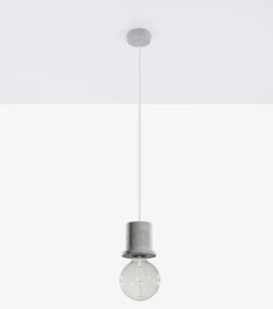 Lampa wisząca BONO beton SOLLUX  LIGHTING