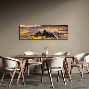 Obraz krajobrazu w książce (170x50 cm)