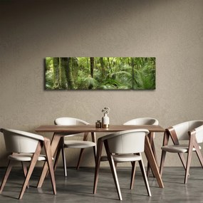 Obraz tropikalnego lasu deszczowego (170x50 cm)