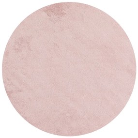 Różowy okrągły dywan odpowiedni do prania ø 200 cm Sky – Ayyildiz Carpets