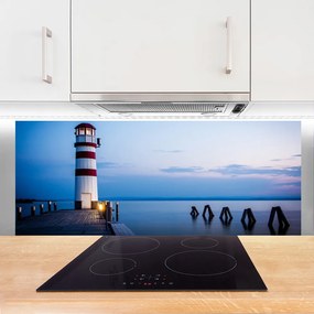 Szkło Dekoracyjne do Kuchni Wieża Latarni Morskiej