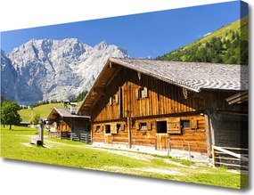 Obraz na płótnie Rezydencja u Podnóża Gór