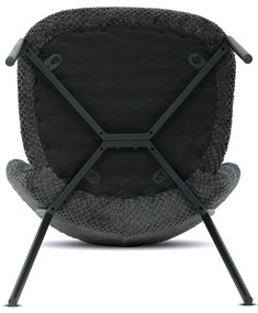Zestaw krzeseł do jadalni Bouclé CT-W1077 GREY2, 4szt.