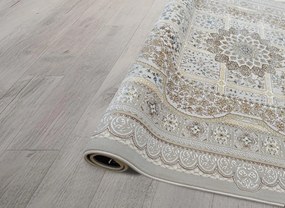 Dywan klasyczny Gold Ornament beżowo-złoty 240 cm x 330 cm