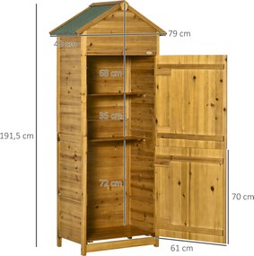 Outsunny Szopa na narzędzia odporna