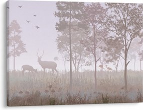 Obraz - Lasek, jednokolorowy (70x50 cm)