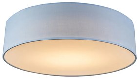 Lampa sufitowa niebieska 40 cm z LED - Drum LED Nowoczesny Oswietlenie wewnetrzne