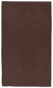 Brązowy bawełniany ręcznik szybkoschnący/frotte 50x85 cm Quick Dry – Catherine Lansfield