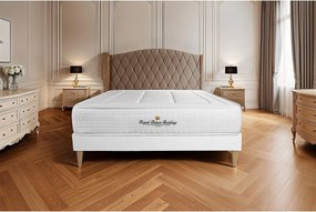 Materac Balmoral 200x200cm, Grubosc : 24 cm, Pianka z pamiecia ksztaltu, Wysoki, 3 strefy komfortu
