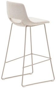 Beżowy hoker (wysokość siedziska 76 cm) Zahara – Kave Home