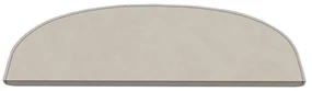 Kremowe dywaniki na schody zestaw 16 szt. 20x65 cm Plain Color – Vitaus