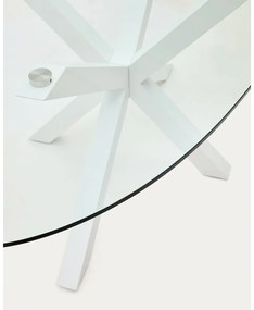 Stół ze szklanym blatem 100x200 cm Argo – Kave Home