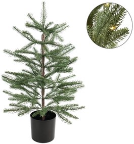 Sztuczna choinka NORDIC z oświetleniem LED, 60 cm
