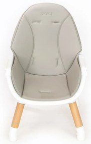 Nowe krzesło dziecięce Grace 3w1 szare, 61 x 101 x61 cm