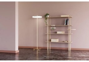 Biała lampa stojąca LED ze ściemniaczem i metalowym kloszem (wysokość 151 cm) Asteria Floor – UMAGE