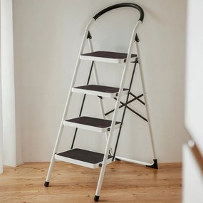 4Home Składane schodki stalowe Steps, 4 stopnie