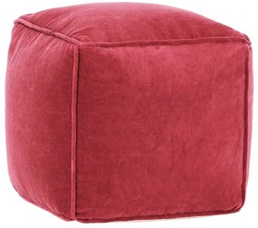 Różowa pufa tapicerowana siedzisko G0-C04