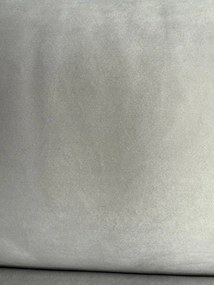 REZERWACJA Narożnik, Sofa narożna CXL by Christian Lacroix z aksamitu popiel light grey popiel Naima 316 cm, lewa