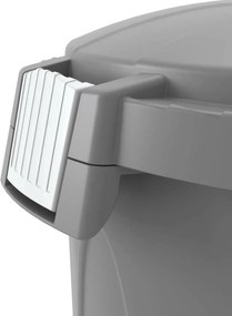 Kosz na śmieci Dustbin, 50 l, szary, 50 l