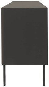 Czarna komoda Tenzo Switch, 173x76 cm