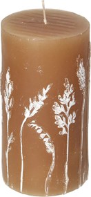 Świeca Giulia 13cm light brown