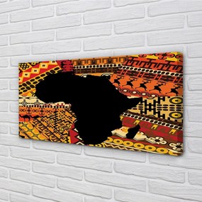 Obraz canvas na ścianę Mapa z Wzorami