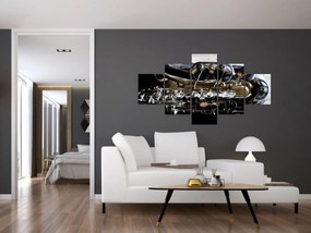 Obraz - Saksofon (125x70 cm)