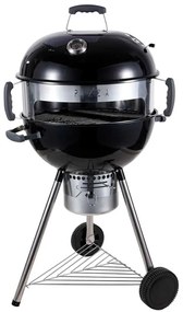 Grill węglowy kulisty z pierścieniem do pizzy 70 x 58 x 124 cm PATIO