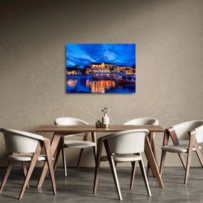 Obraz na szkle nocnego miasta Hoi An w Wietnamie (70x50 cm)