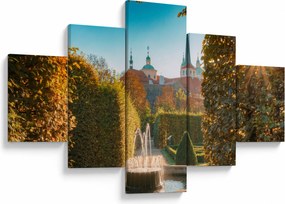 Obraz - Pałac Wallensteina (125x70 cm)