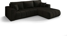 Narożnik BEDANTE MILO PREMIUM L Monolith 95 Prawy z funkcją spania Mebel łączący wygodę i nowoczesny design