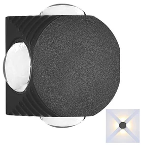 LED Kinkiet zewnętrzny LED/4W/230V 4000K IP54 czarny