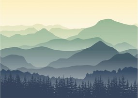 Obraz - Forest Mountain (70x50 cm)
