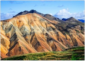 Obraz na szkle - Landmannalaugar (70x50 cm)