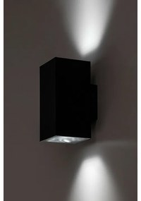 Rabalux 77157 zewnętrzna oprawa ścienna LED Urfa,18W, IP65, czarna, 16 cm