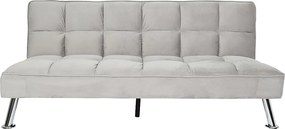 Sofa MCW-K21,  aksamit, szary