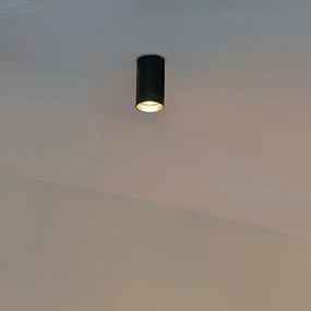 Nowoczesny reflektor czarny 5,5 cm - Tuba