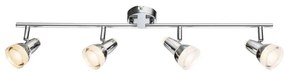 Globo 56134-4 - LED punktowe ALASKA 4xLED/4W/230V chrom błyszczący