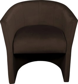Fotel CLUB tkanina Welur elegancki fotel tapicerowany do salonu i gabinetu : Kolor tkaniny - VELVET - MG05