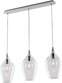 Tor Ares Iron z przezroczystym szkłem Pyrex 3 światła dł. 75 x 10 BL273-BIN3-TR