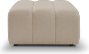 Pufa BALOO w kolorze beżowym w tkaninie LAMBI 06